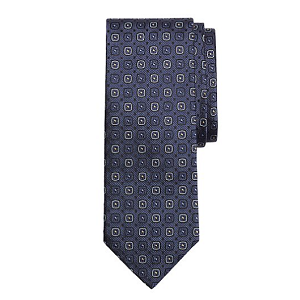 Bar Stripe Slim Tie - Navy